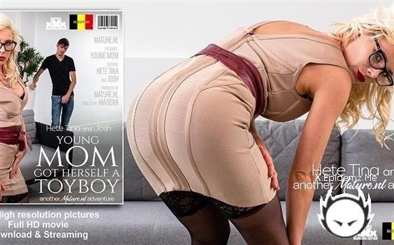 Hete Tina - Naughty Hot Mom Hete Tina Has A Young Man To Fuck Her Ass (2023/Mature.com/FullHD)