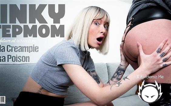 Camilla Creampie - British Milf Camilla Creampie And Her Kinky Stepdaughter Have The Kinkiest Lesbian Sex Ever (2023/Mature.com/FullHD)