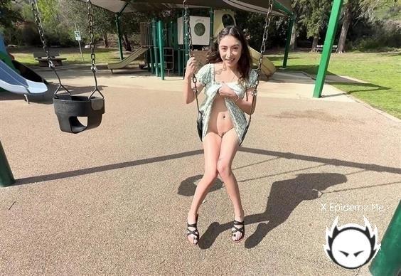 Amber Summer - Amber Summer Plays In Public And Gets A Creampie (2023/BangRealTeens.com/SD)