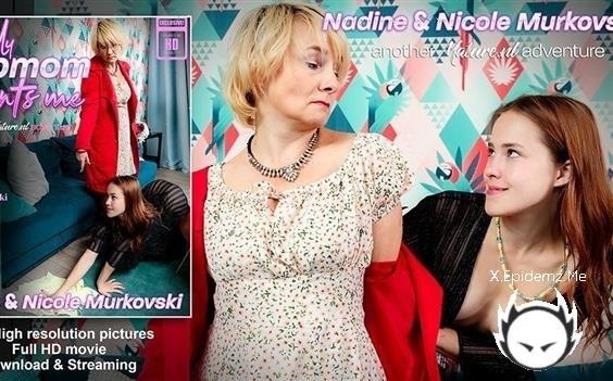 Nadine - Mature Nadine Seduces Her Small Breasted Teen Stepdaughter Nicole Murkovski Into Hot Lesbian Sex (2023/Mature.com/FullHD)