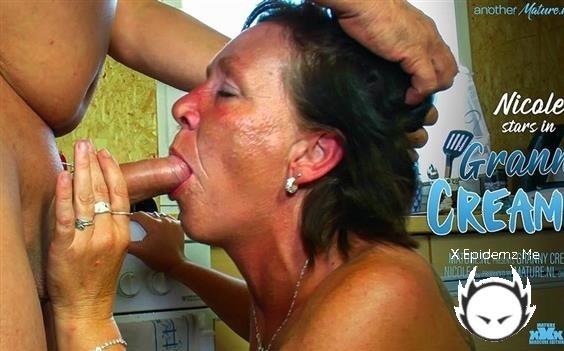 Nicole K - Amateur Granny Nicole K. Gets Her Pussy Filled With Cum (2023/Mature.com/FullHD)