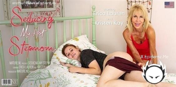 Erica Lauren - Naughty Teen Kristen Kay Tries To Seduce Her Hot Stepmom Erica Lauren (2023/Mature.com/FullHD)