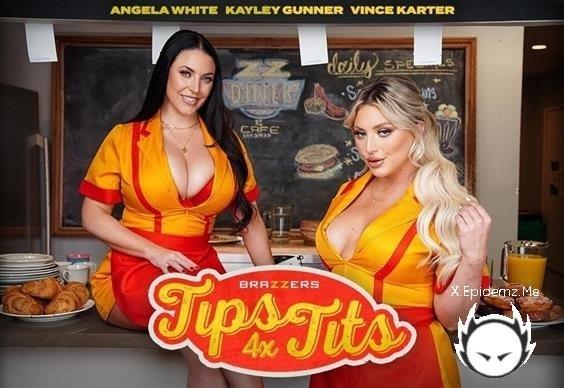 Angela White, Kayley Gunner - Tips 4X Tits (2023/BrazzersExxtra.com/Brazzers.com/FullHD)