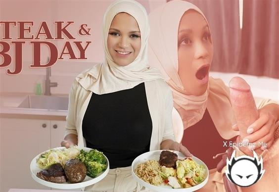 Jazmine Cruz - Steak And Blowjob Day (2023/HijabMylfs.com/MYLF.com/FullHD)