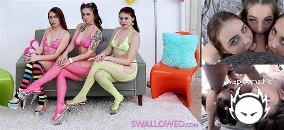 Mackenzie Mace, Maddy May, Selina Bentz - Feeding Frenzy With Mackenzie, Maddy And Selina (2020/Swallowed.com/FullHD)