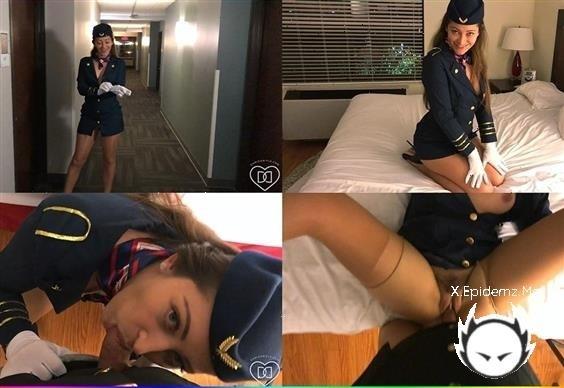 Dani Daniels - Naughty Stewardess And My First Pilot (2024/DaniDaniels.com/FullHD)