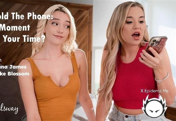 Blake Blossom, Kenna James - Hold The Phone A Moment Of Your Time? (2023/GirlsWay.com/SD)