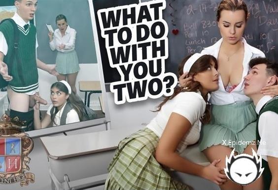 Selina Bentz, Jessie Rogers - My Teachers Horny Intervention (2024/InnocentHigh.com/TeamSkeet.com/HD)