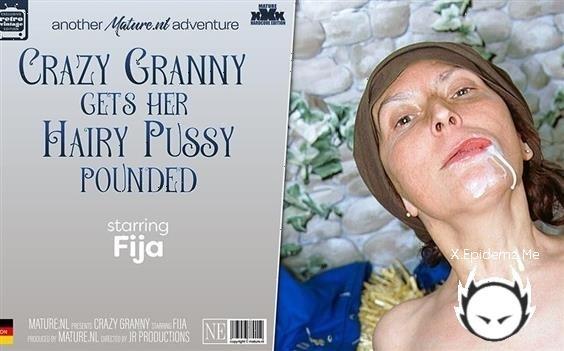 Fija - Hairy Granny Fija Goes Wild With Her Younger Boyfriend (2024/Mature.com/SD)