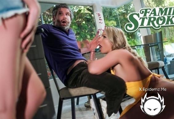 Rachael Cavalli, Sophia Sterling - Steak For You, Cock For Us (2024/FamilyStrokes.com/TeamSkeet.com/SD)