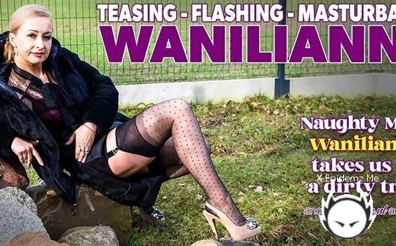 Wanilianna - Wanilianna Is A Naughty Flashing Milf Who Loves To Masturbate And Tease Us With Her Dirty Mind (2024/Mature.com/FullHD)