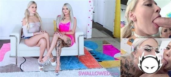 Skyler Storm, Nichole Saphir - Sucking Date For Skyler And Nichole (2024/Swallowed.com/HD)