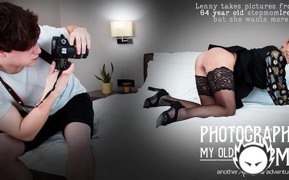 Irenka - 64 Year Old Stepmom Irenka Seduces Her Stepson Into Fucking Her During A Photoshoot (2024/Mature.com/FullHD)