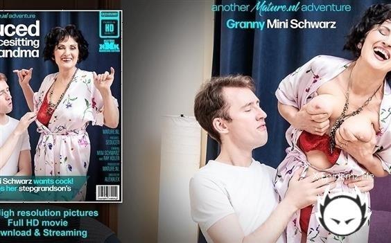 Mini Schwarz - Mini Schwarz Is A Horny Facesitting Granny That Wants Her Stepgrandsons Hard Cock In Her (2024/Mature.com/FullHD)