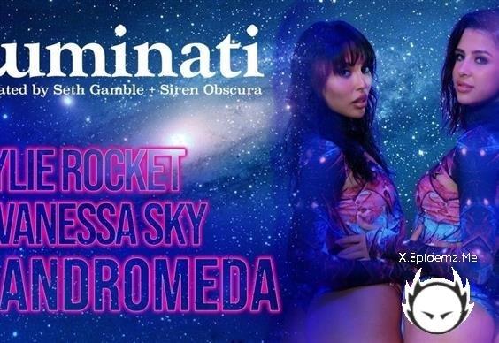 Amateurs - Luminati - Kylie Rocket And Vanessa Sky In Andromeda (2024/LucidFlix.com/FullHD)