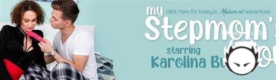 Karolina Bus - Naughty Mom Teaching Her Stepson How It Works (2024/Mature.com/FullHD)