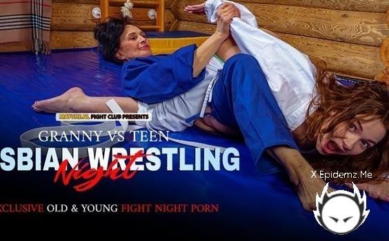 Mini Schwarz - Granny Vs Teen! Old And Young Lesbian Wrestling Sex! (2024/Mature.com/FullHD)