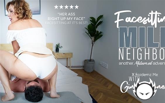 Gina Monelli - Kinky Milf Gina Monelli Gives Her Facesitting Fetish Loving Neighbour The Day Of His Life (2024/Mature.com/FullHD)