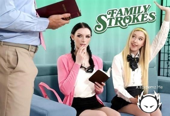 Celestina Blooms, Kallie Taylor - Bible Study (2024/FamilyStrokes.com/TeamSkeet.com/FullHD)