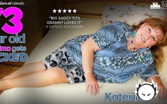 Gabor - Katerina Is A Curvy 73 Year Old Granny With Big Saggy Tits Who Fucks The Young Man Next Door (2024/Mature.com/FullHD)