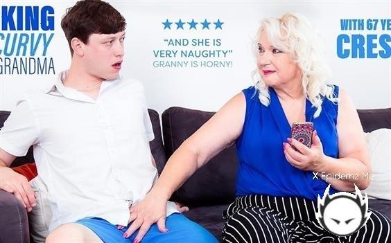 Cresina - Curvy Cockhungry Granny Cresina Thanks Her Stepgrandson In A Hardcore Fucking Way (2024/Mature.com/FullHD)