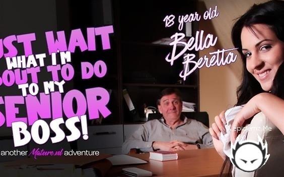 Bella Beretta - British 62 Year Old Boss Gets Seduced By His Hot 18 Year Old Hungarian Teen Employer Bella Beretta (2024/Mature.com/FullHD)