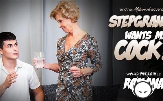 Bruno Baxter - 21 Year Old Toyboy Fucking His Very Willingly Stepgrandma, The 73 Year Old Cockhungry Romana (2024/Mature.com/FullHD)