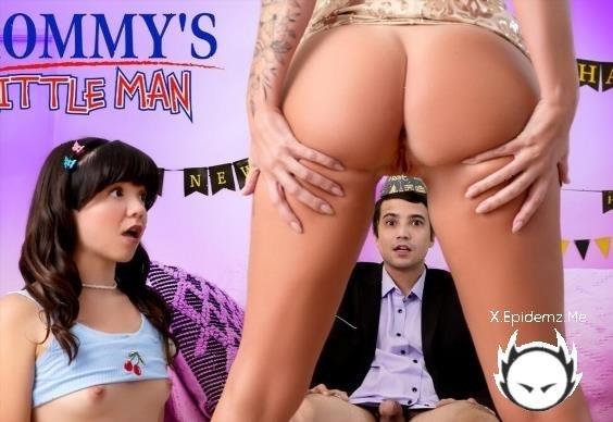 Mochi Mona, Annie King - Stuck With You In New Year (2024/MommysLittleMan.com/FullHD)