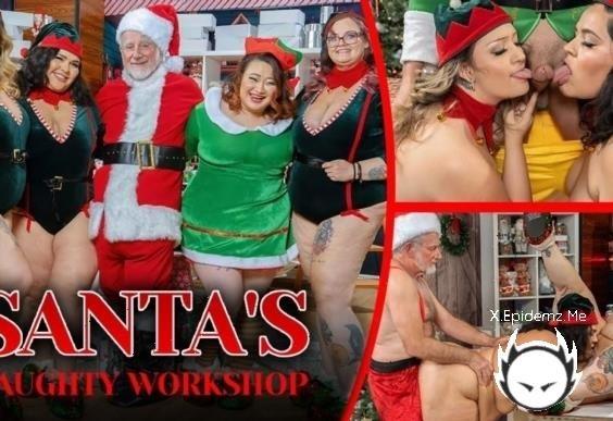 Sara Star, Karla Lane, Rose LaReine, Thicc Asian Kai - Santas Naughty Workshop (2025/JeffsModels.com/FullHD)