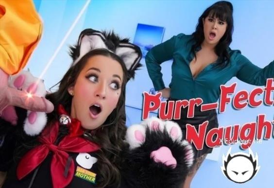 Freya Von Doom, Misty Meaner - Stop It! Angry Stepmom Fucks Neko Girl And Horny Stepson (2025/AskYourMother.com/TeamSkeet.com/FullHD)
