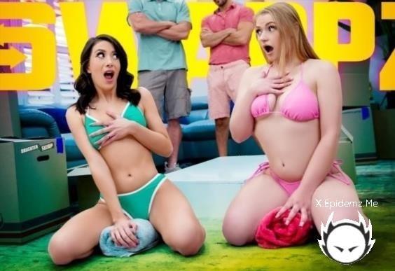Natalie Brooks, Mckenzie Mae - Fine! You Can Fuck My Stepdaughter, But Ill Pound Yours Too (2025/DaughterSwap.com/TeamSkeet.com/SD)