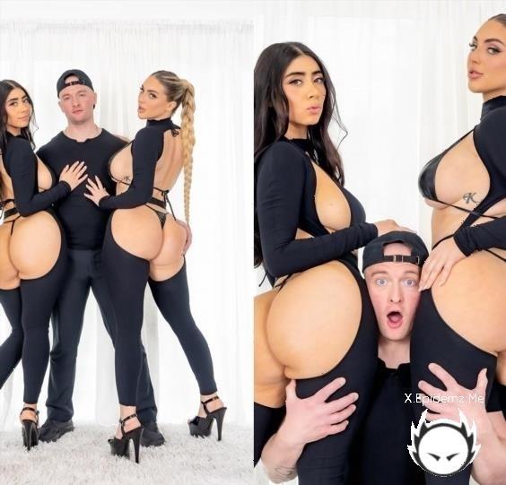 Violet Myers, Kayley Gunner - Team Work Threesome With Zac Wild (2025/TheZacWild.com/ZacWildVipOnlyfans.com/FullHD)