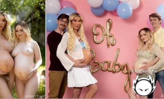 Aubrey Kate, Sage Roux, Rylee Blake - Aubrey Kate, Sage Roux, Rylee Blake Showered With Love (2025/AdultTime.com/HD)