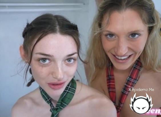Addison Vodka, Shrooms Q - We Opened The Door Naked - New Ppv (2025/TeenStepsis.com/SD)
