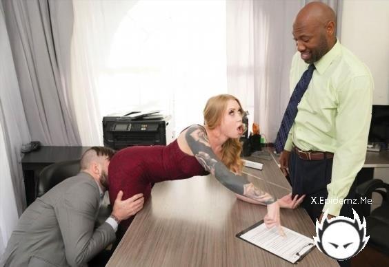 Taylor Rae - Two Huge Cocks Fucking Slutty Natalie Brooks (2025/CuckoldSessions.com/DogFartNetwork.com/FullHD)