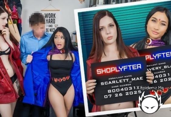 Scarlett Mae, Avery Black - Case No. 8004031 - Bratty Teens Fuck Around And Find Out (2025/Shoplyfter.com/TeamSkeet.com/FullHD)