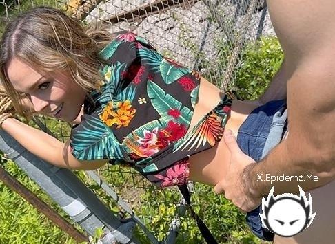 Serenity Cox - Tied Up Wife Takes Double Creampie In Public From Husband And Friend (2025/PornhubPremium.com/OnlyFans.com/FullHD)