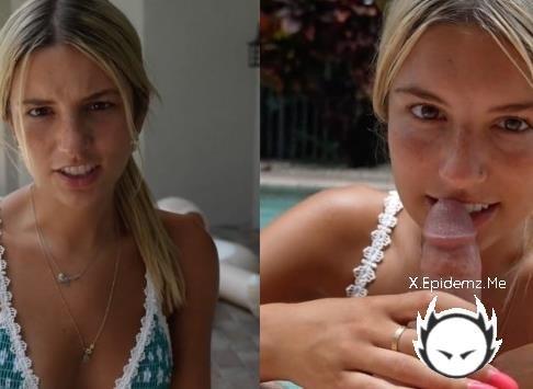 Amber Griz - My Step Brother Got Hard In The Pool So I Sucked His Cock (2025/PornhubPremium.com/OnlyFans.com/FullHD)