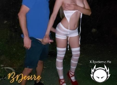 NemiBDesire - The Cuckold Shares His Italian Wife With The Voyeur Who Fingers Her Pussy And Then Cums On Her Ass (2025/PornhubPremium.com/OnlyFans.com/FullHD)