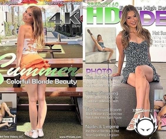 Summer - Colorful Blonde Beauty (2025/FTVGirls.com/SD)