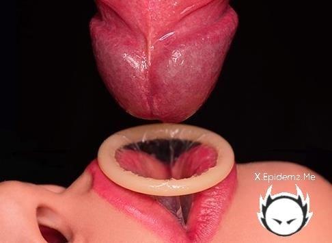 SweetheartKiss - Close Up Best Milking Mouth Made You Cum Twice In Condom! Broke The Condom And Got All Cum! Blowjob (2025/PornhubPremium.com/OnlyFans.com/HD)