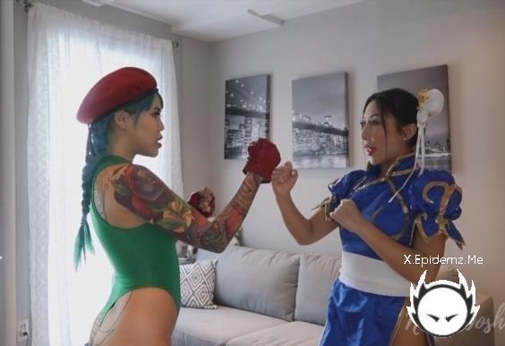 Nicole Doshi, Tiffany Pink - Chun Li Vs Cammy Cosplay Lesbian Fantasy (2025/OnlyFans.com/FullHD)