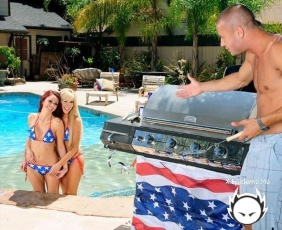 Monique Alexander , Tasha Reign  - Two Hot Babes Monique Alexander And Tasha Reign Poolside Want That Hot Wiener In Their Wet Pussys (2025/2ChicksSameTime.com/NaughtyAmerica.com/SD)
