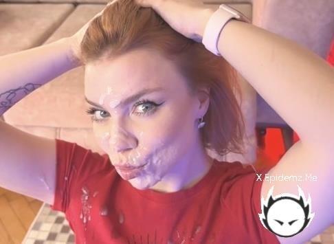 Kisankanna - Giant Cumshot! Her Face Is Completely Covered Sperm (2025/PornhubPremium.com/OnlyFans.com/FullHD)