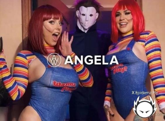 Angela White, Karmen Karma - Dick Or Treat (2025/OnlyFans.com/SD)