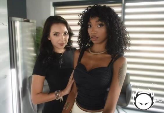 Barbie Rous, Carollina Cherry - Dream Threesome With Wife And Mistress (2025/OfficePOV.com/FullHD)