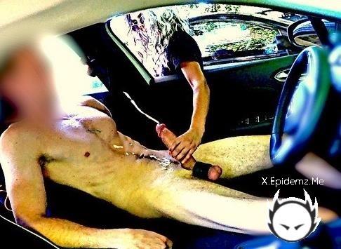 GentlyPerv - Dickflash Car Adventure A Little Blonde Slut Gives Me A Fast Handjob While Her Boyfriend Waits (2025/PornhubPremium.com/OnlyFans.com/FullHD)