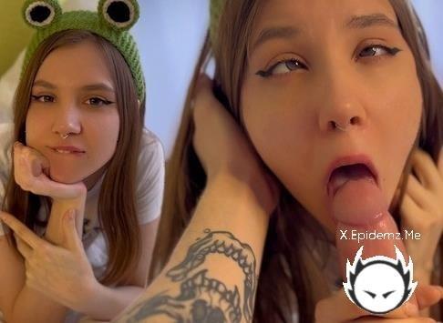 Satanicabstract - Frog Girl Lost Her Wet Mouth And Hot Pussy In The Card Wars! She Just Loves Cum On Face (2025/PornhubPremium.com/OnlyFans.com/FullHD)