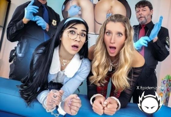 Addison Vodka, Delilah Dagger - All This For Our First Offense?! Dirty Little Shoplifters Swap (2025/DaughterSwap.com/TeamSkeet.com/SD)