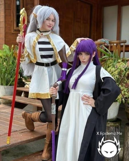 Sweetie Fox, Diana Rider - Fern And Frieren Cream-Filled Conjuring (2026/OnlyFans.com/FullHD)